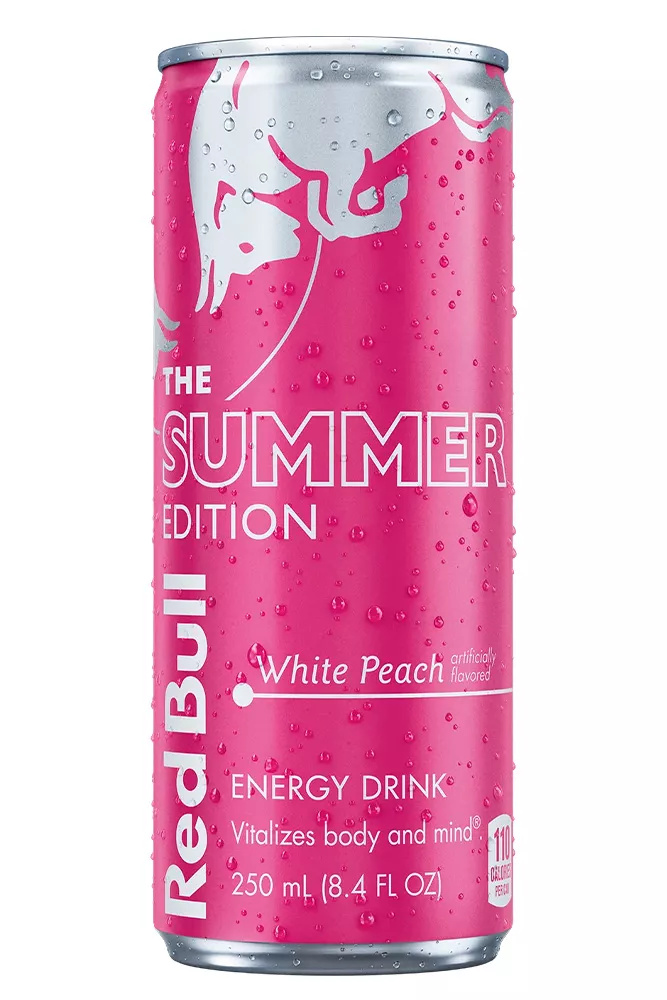Red Bull 12x25cl edition peach witte perzik