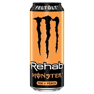 Monster blik 12x50cl Rehab peach - niet leverbaar