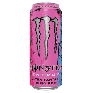 Monster blik 12x50cl ultra fantasy ruby red