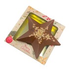 Kerst chocolade kerstster melk karamel zeezout 80gr