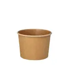 Disposable soepkom karton 25x350ml 9,8cm dia 7cm(h) FSC