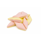 Ancienne Belgische ruitspek mini 2kg roze geel 6cm