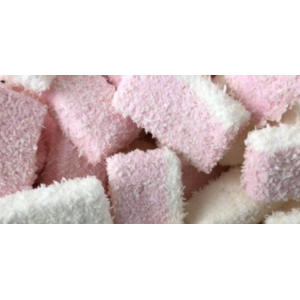 Ancienne Belgische spek (5,5cm) 2kg kokos wit roze