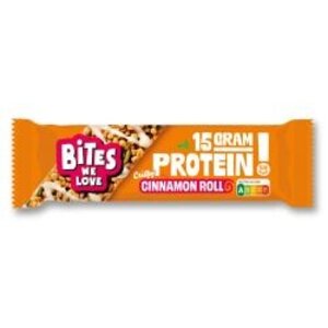 Bites we Love 12x50gr protein bar cinnamon roll