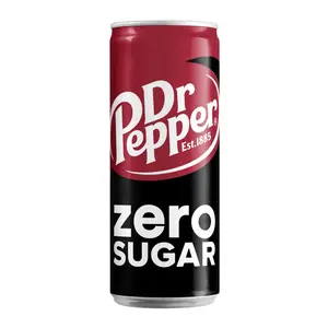Dr. Pepper blik 24x33cl sleek zero