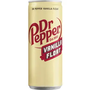 Dr. Pepper blik 12x33cl sleek vanilla float