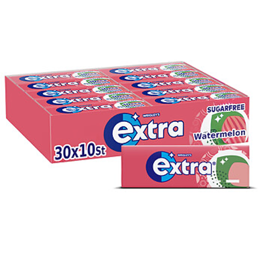 Extra kauwgom 30x14gr watermelon