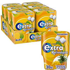 Extra kauwgom pot refreshers 6x67gr tropical