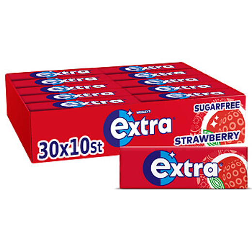 Extra kauwgom 30x14gr strawberry