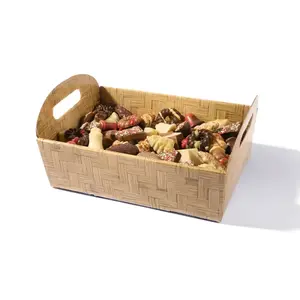 Kerst mandje 1,5kg gevuld met kerst assorti