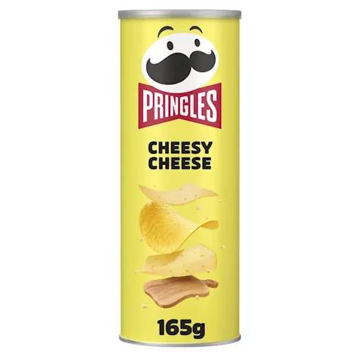 Pringles 165gr cheesy cheese THT: 24-04-27!!