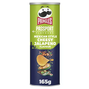 Pringles 165gr mex cheesy jalapeno THT: 16-11-26!!