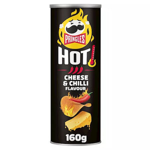 Pringles 160gr hot cheese Chilli THT: 30-3-27