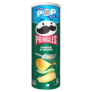 Pringles 165gr cheese onion THT: 28-2-27