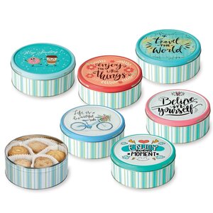 Koektrommel gevuld 150gr Happy Days