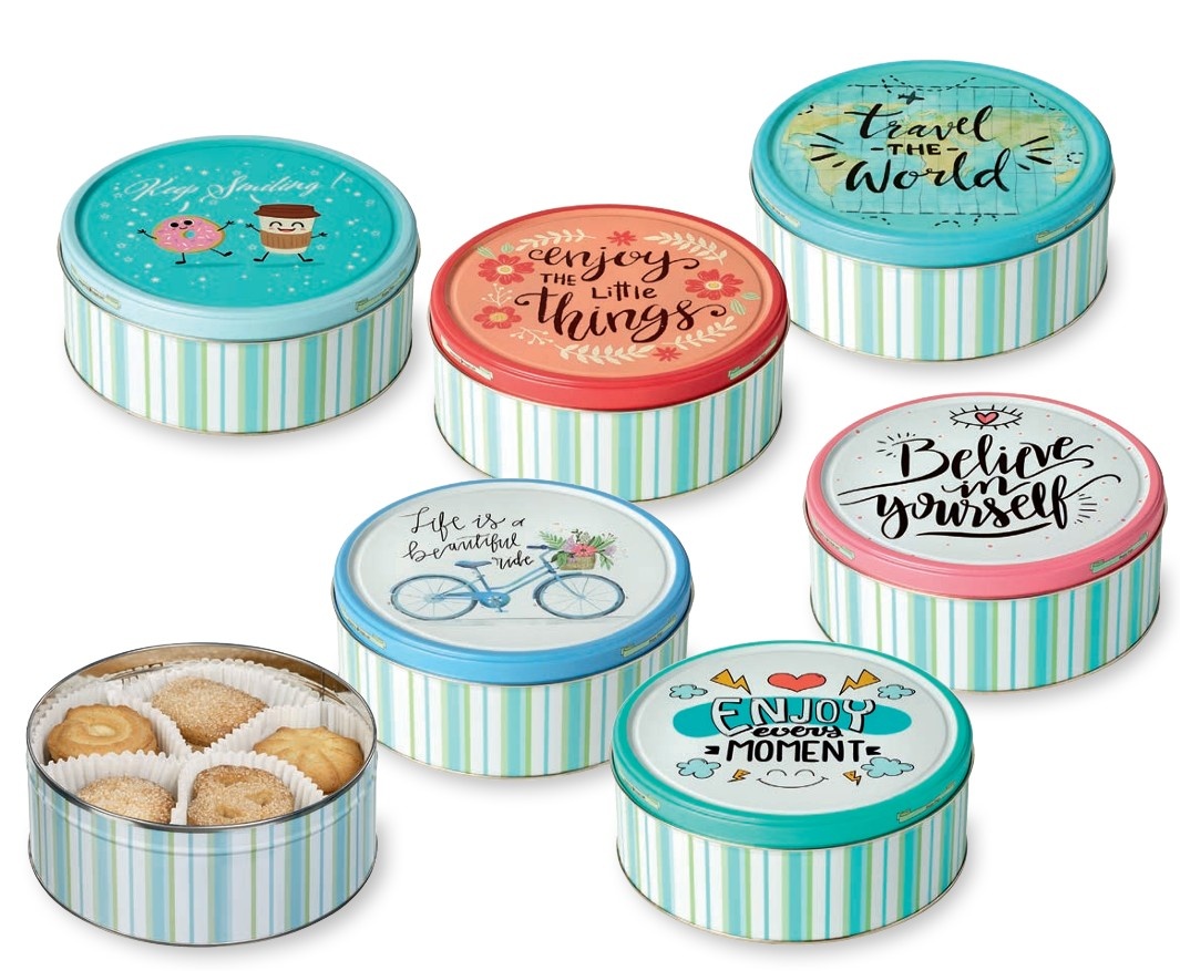 Koektrommel gevuld 150gr Happy Days
