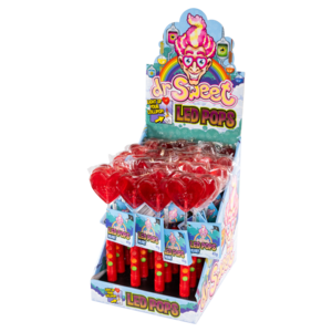 Dr. Sweet lolly LED 28x45gr hart
