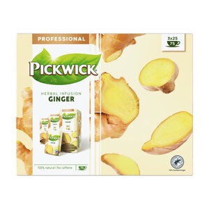 Pickwick 75x professional thee ginger 1,75gr