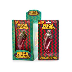 Mega gummies 120gr jalapeno pepper