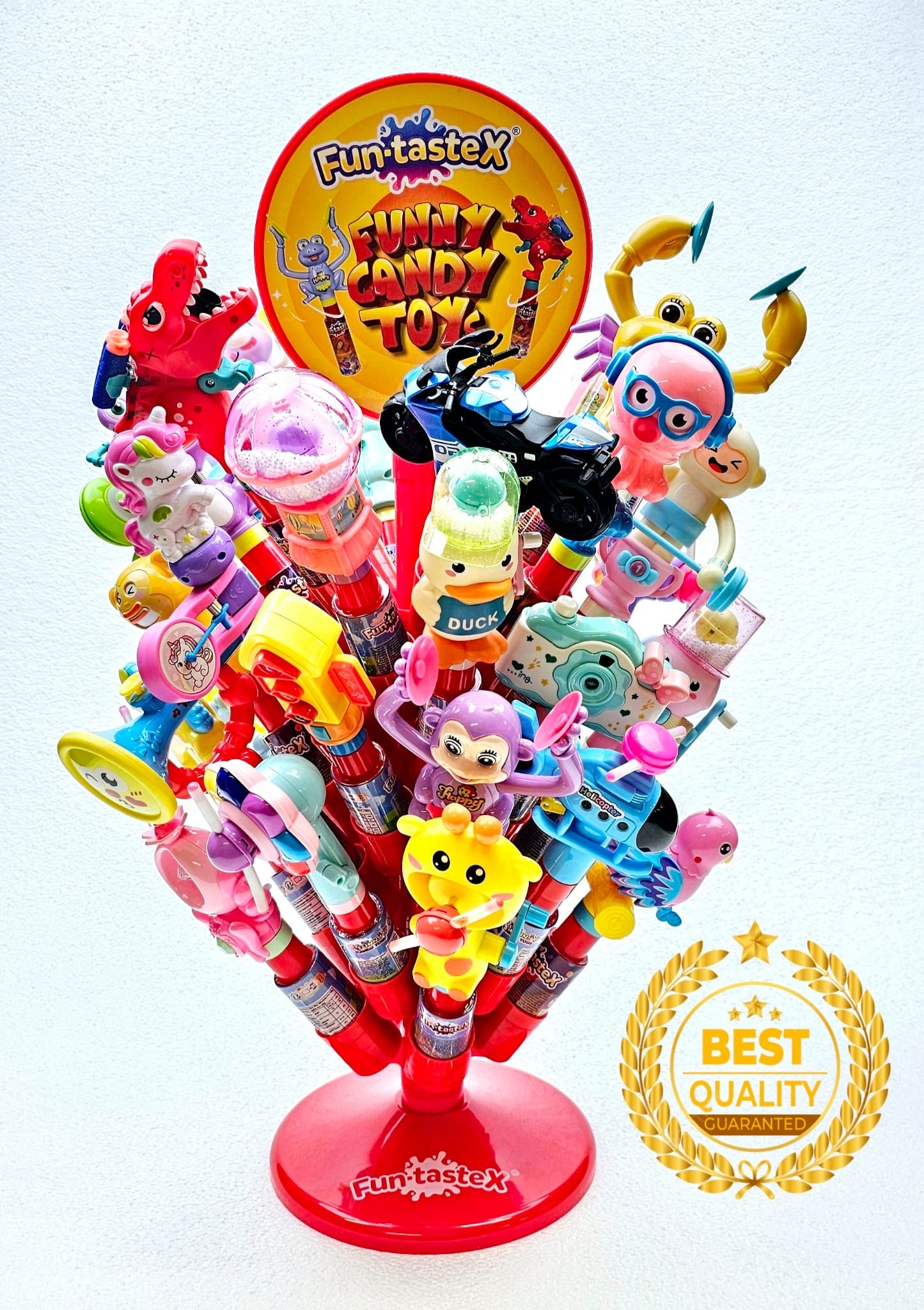 FunTasteX Funny candy toys x35 + gratis display, foto 2 van 2