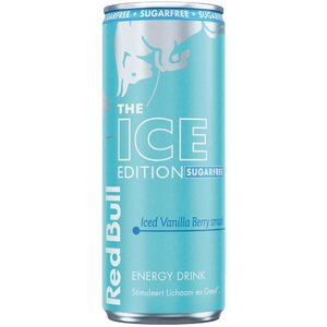 Red Bull 12x25cl edition suikervrij iced vanilla berry