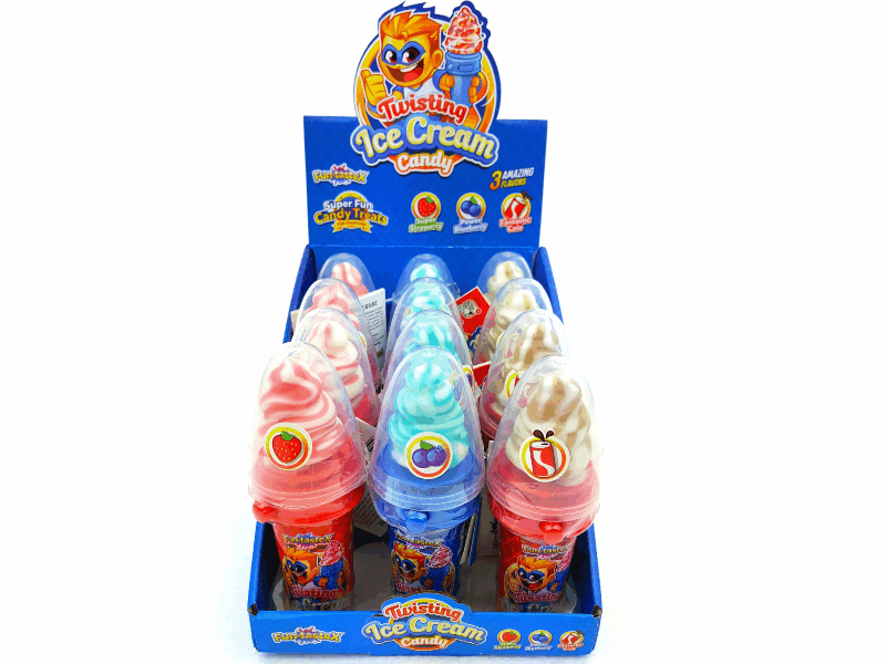 FunTasteX twisting ice cream x12