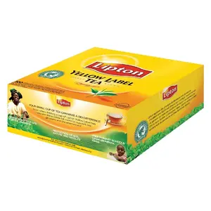 Lipton thee 100x1,5gr Yellow label + enveloppe