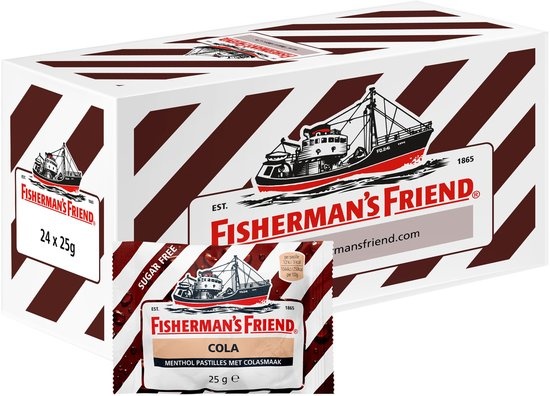 Fisherman's friend x24 suikervrij cola