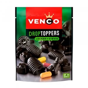 Venco droptoppers 10x225gr lekker stevig
