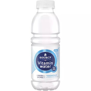 Sourcy 6x50cl vitamin water limoen lyche (blauw)
