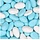 Schepsnoep 0.9kg amandelbonen blauw-wit