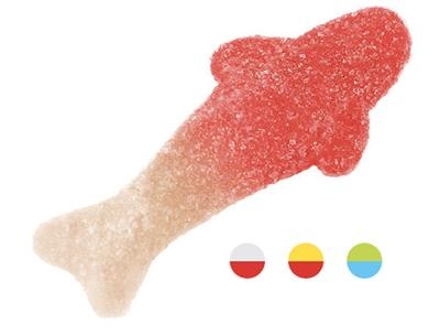 Ravazzi schepsnoep 2kg zacht gesuikerde haaien 8,5gr