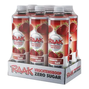 Raak siroop 6x75cl aardbei