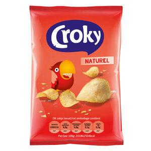 Carnaval (014) Croky chips 56x25gr naturel