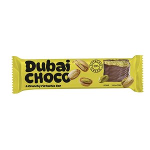 Dubai crunchy pistache chocobar melk 55gr