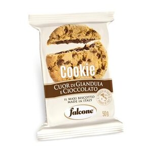Falcone American cookie 40x50gr hazelnoot/cioccolato