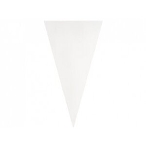 Klinkers puntzak transparant 34x50cm 250x