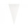 Klinkers puntzak transparant 34x50cm 250x