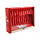 Candy canes wandelstok A12 rood 12,8cm 144gr rood-wit