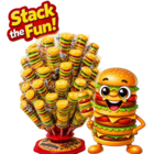 FunTasteX 72x35gr Burger stick toren