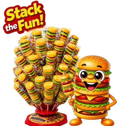 FunTasteX 72x35gr Burger stick toren
