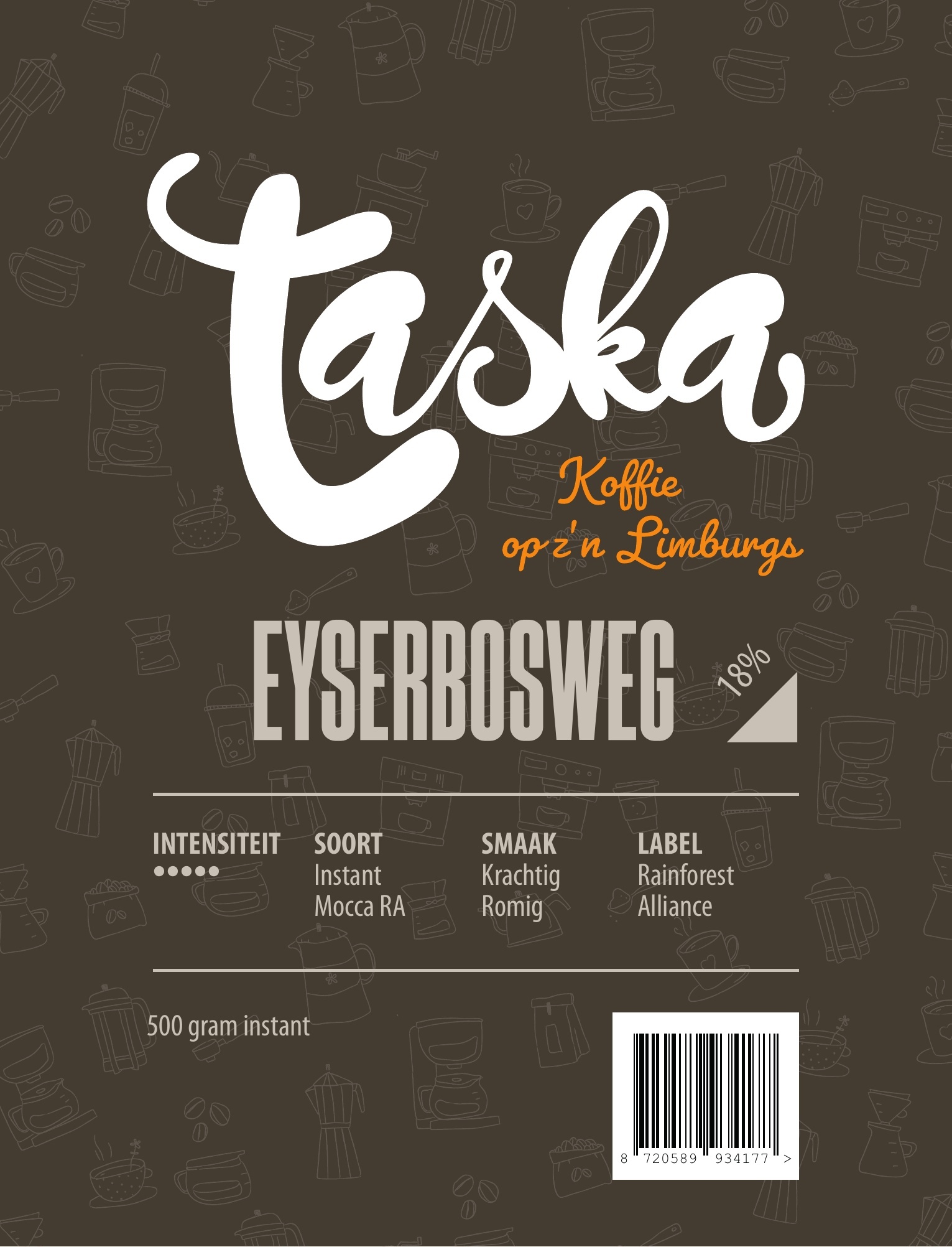Taska koffie instant Eyserbosweg RA 500gr