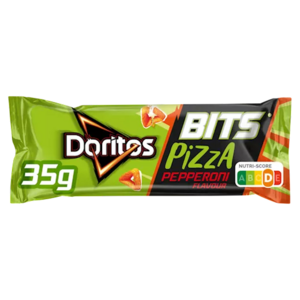 Doritos chips bits 25x35gr pizza pepperoni