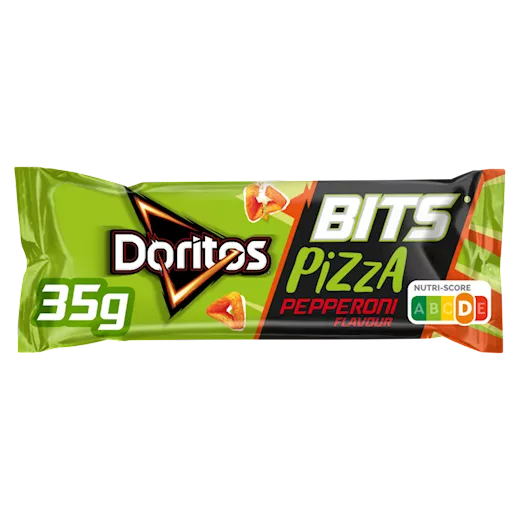 Doritos chips bits 25x35gr pizza pepperoni
