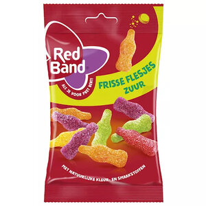 Redband eurolijn 12x120gr frisse flesjes zuur