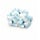 Spekjes 1kg blok blauw-wit