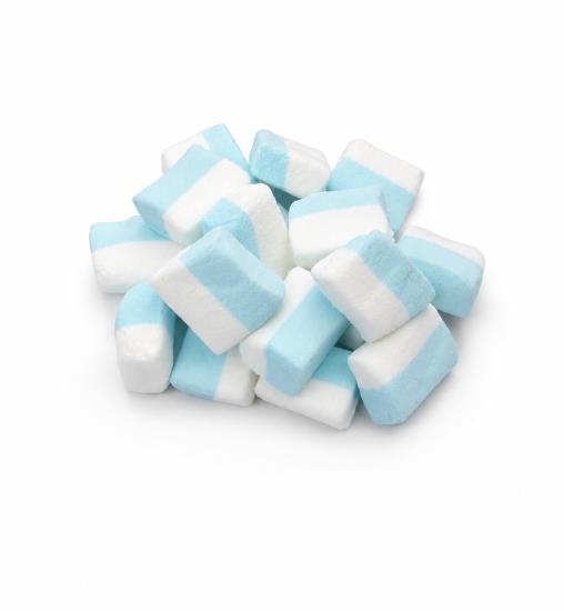 Spekjes 1kg blok blauw-wit