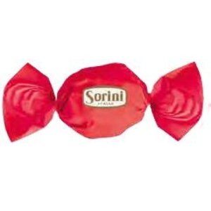 Sorini chocolade bonbon bal 1kg rood (~70st)