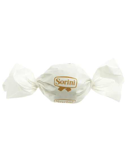 Sorini chocolade bonbon bal 1kg wit (~70st)