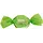 Sorini chocolade bonbon bal 1kg groen (~70st)